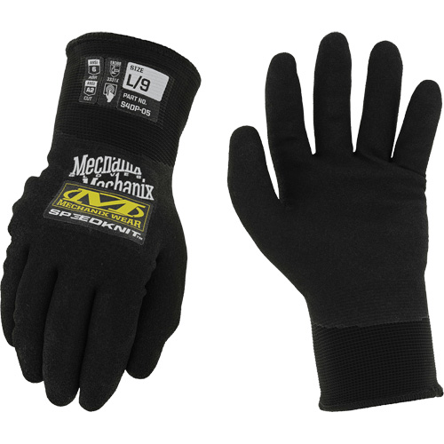 Gants thermiques Speedknit Thermal, Taille 7, Calibre 15, Rev&ecirc;tement Nitrile, Enveloppe en Nylon, ASTM ANSI niveau A2 Brunswick Fyr & Safety