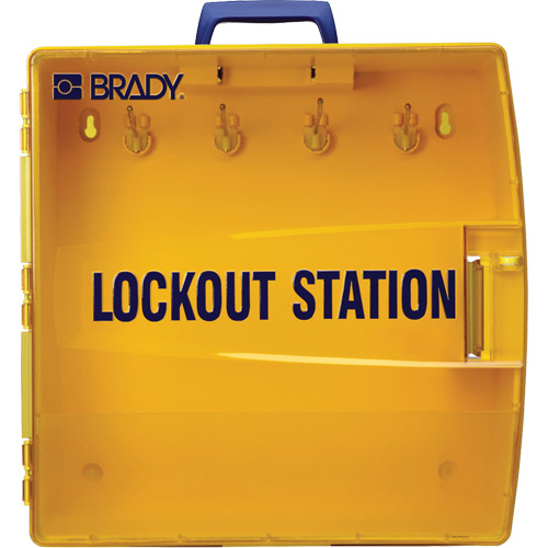 Ready Access Lockout Station, None Padlocks, 40 Padlock Capacity, Padlocks Not Included Brunswick Fyr & Safety