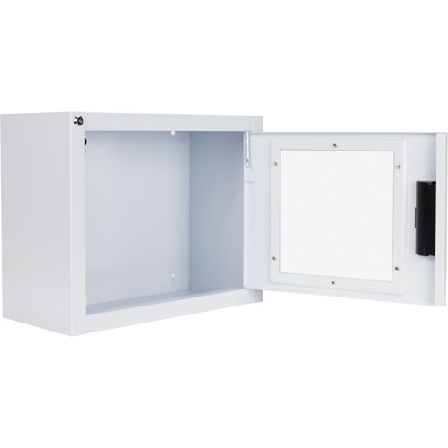 Standard Compact AED Cabinet with Alarm, Philips/Defibtech/Heartsine For, Non-Medical Brunswick Fyr & Safety