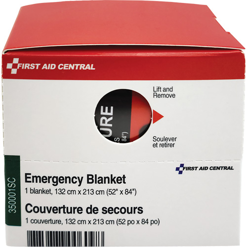 SmartCompliance&reg; Refill Emergency Blanket, Mylar Brunswick Fyr & Safety
