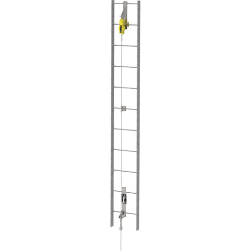 Latchways&reg; Vertical Ladder Lifeline Kit, Stainless Steel Brunswick Fyr & Safety