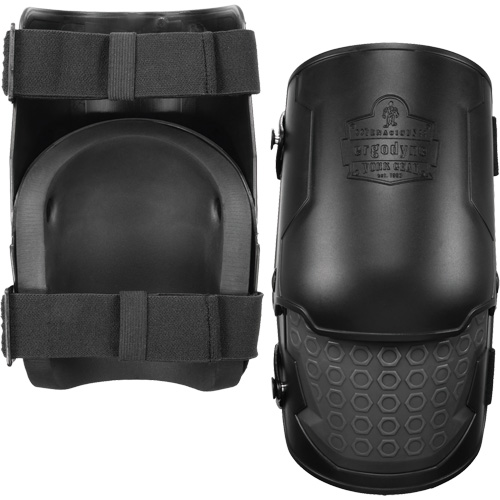 ProFlex 360 Hard Shell Hinged Knee Pads, Buckle Style, Rubber Caps, Foam Pads Brunswick Fyr & Safety