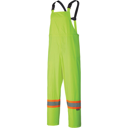 5599 Combinaison de pluie imperm&eacute;able et l&eacute;g&egrave;re, Polyester/PVC, T-petit, Jaune lime haute visibilit&eacute; Brunswick Fyr & Safety