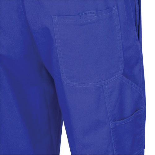 7714 FR-Tech&reg; Flame-Resistant Overalls, Small, Royal Blue Brunswick Fyr & Safety