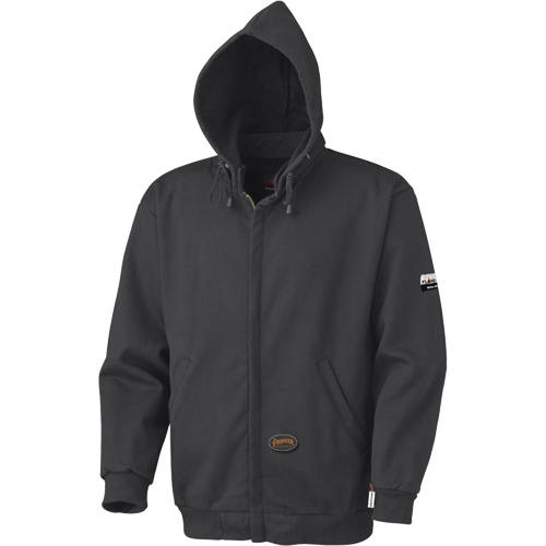 337 Capuche &agrave; fermeture &eacute;clair ignifug&eacute;e, Hommes, T-petit, Noir, 22 cal/cm² Brunswick Fyr & Safety