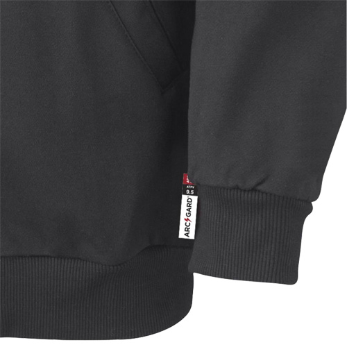 337 Capuche &agrave; fermeture &eacute;clair ignifug&eacute;e, Hommes, T-petit, Noir, 22 cal/cm² Brunswick Fyr & Safety