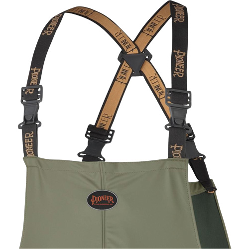 D7020 Salopette extensible Dry King, T-petit, Polyur&eacute;thane, Vert Brunswick Fyr & Safety