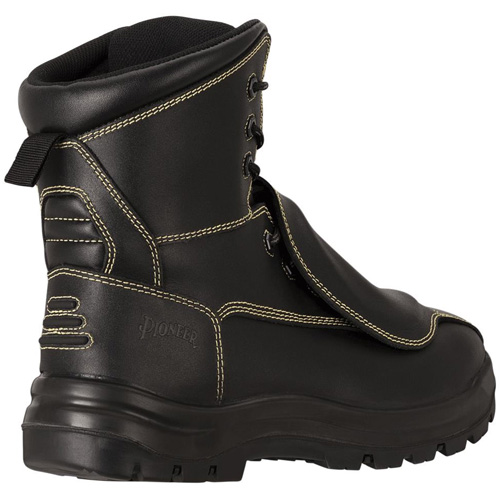 1060 Bottes de s&eacute;curit&eacute; avec protection m&eacute;tatarsienne, Cuir, Taille 10 Brunswick Fyr & Safety