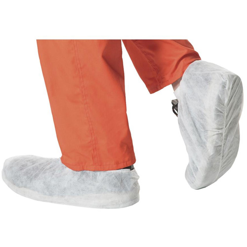 2022 Disposable Shoe Covers, One Size, Polypropylene, White Brunswick Fyr & Safety