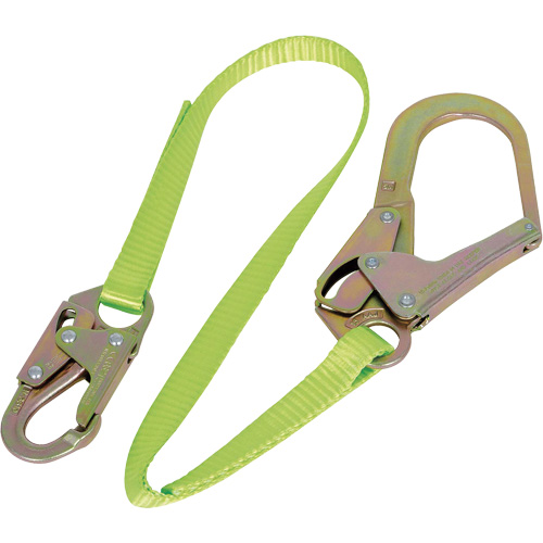 LAN-3402-6 Longe de retenue en sangle, 1 branches, 6', Classe CSA B Brunswick Fyr & Safety