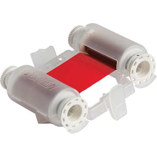 R6900 Series Snap-In Printer Ribbon, 2" x 150', Red Brunswick Fyr & Safety