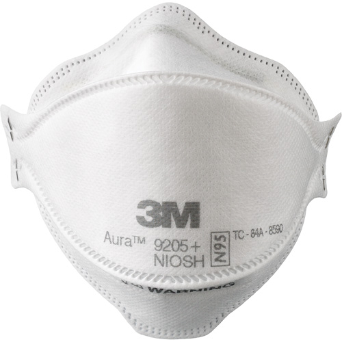 Respirateur contre les particules Aura 9205+, N95, Certifi&eacute; NIOSH Brunswick Fyr & Safety