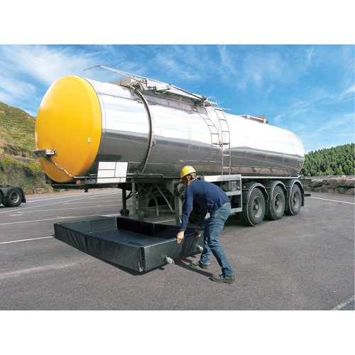 Ultra-Tanker Berm, 374 US gal. Capacity, 5' W x 10' L x 12" H, Foam Wall Brunswick Fyr & Safety