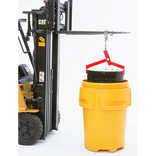 Ultra-Drum Lifter&reg;, 55 US gal. (45 Imperial Gal.), 1000 lbs./453 kg Cap. Brunswick Fyr & Safety