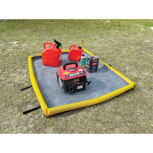 Medium Ultra-Filter Pad, 1.5 US Gal. Capacity, 3.5' W x 2.5' L x 3" H, Foam Wall Brunswick Fyr & Safety