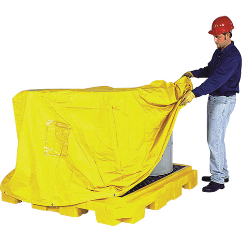 Ultra-Spill Pallet P4 Plus, b&acirc;che de recouvrement Brunswick Fyr & Safety