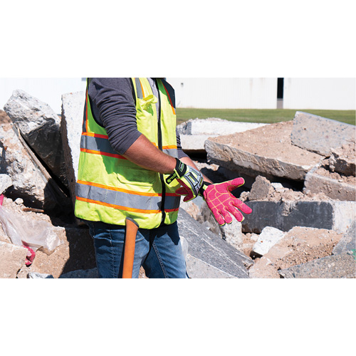 Rig Lizard&reg; 2028X Cut-Resistant Gloves, 6/X-Small, Synthetic/HPPE Palm, Elastic/Hook & Loop Cuff Brunswick Fyr & Safety