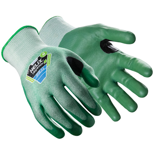 Gants r&eacute;sistants aux coupures Helix 3050, Taille 6/T-petit, Calibre 18, Rev&ecirc;tement Nitrile, Enveloppe en Polyester/Fibre de verre/PEHP, ASTM ANSI niveau A6 Brunswick Fyr & Safety