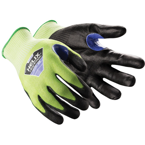 Gants r&eacute;sistants aux coupures Helix 3060, Taille 6/T-petit, Calibre 18, Rev&ecirc;tement Polyur&eacute;thane, Enveloppe en PEHP, ASTM ANSI niveau A9 Brunswick Fyr & Safety