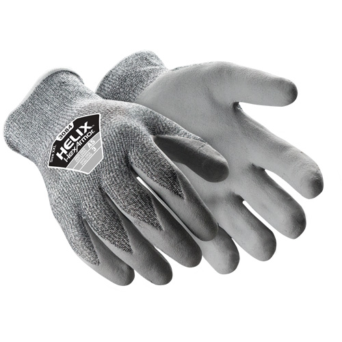 Helix&reg; 3084 Cut-Resistant Gloves, Size Small/7, 13 Gauge, Silicone Coated, HPPE Shell, ASTM ANSI Level A5 Brunswick Fyr & Safety