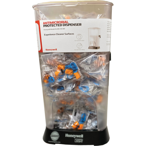 HL400 AM Corded Earplug Dispenser with FF-30 Earplugs Canister Brunswick Fyr & Safety