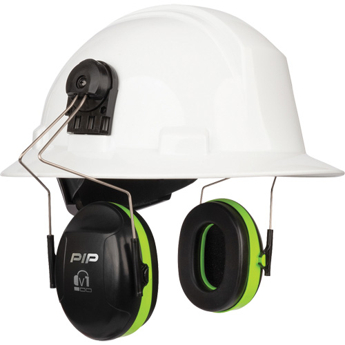 Dynamic V1 Passive Ear Muffs, Cap Mount, 23 NRR dB Brunswick Fyr & Safety