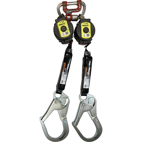 Limiteur de chute personnel TurboLite+ Miller, 6', Sangles, Stationnaire Brunswick Fyr & Safety