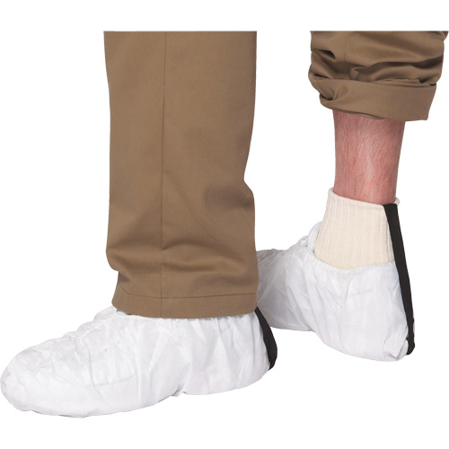 Couvre-bottes ProShield 30, Grand, Polypropyl&egrave;ne, Blanc Brunswick Fyr & Safety