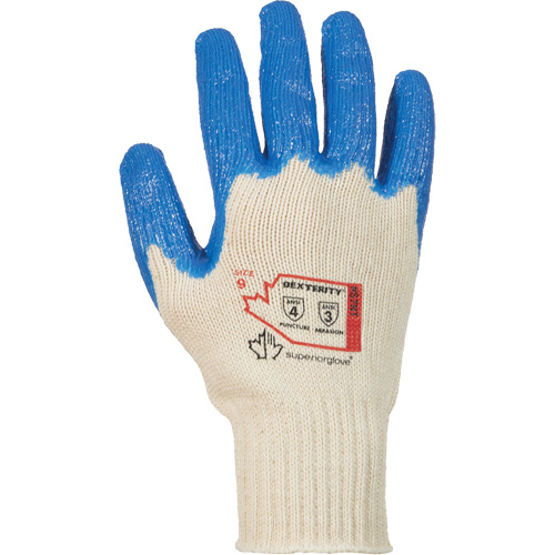 Gants r&eacute;sistants &agrave; la perforation pour usage g&eacute;n&eacute;ral, 6/T-petit, R&ecirc;vetement Nitrile, Calibre 7, Enveloppe en Nylon/Coton Brunswick Fyr & Safety