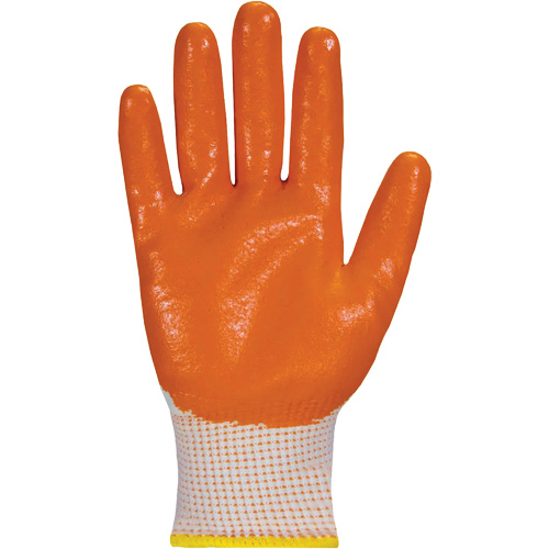 Dexterity&reg; Gloves, 6/X-Small, Foam Nitrile Coating, 15 Gauge, Cotton Shell Brunswick Fyr & Safety