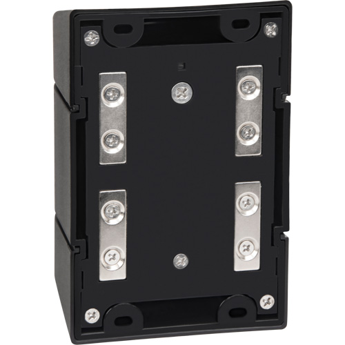 Barri&egrave;re murale magn&eacute;tique avec bande magn&eacute;tique, Plastique, Fixation magn&eacute;tique, 15', Ruban Noir et jaune Brunswick Fyr & Safety