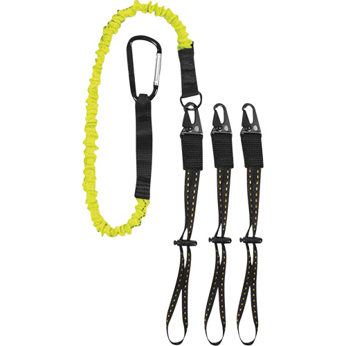 GearLink Tool Lanyard with Interchangeable Ends, Bungee, Carabiner/Loop Brunswick Fyr & Safety
