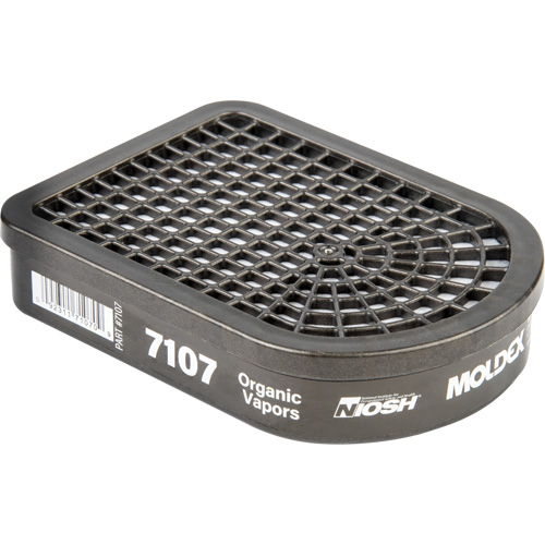 Cartouche pour respirateur semi-rectangulaire, Cartouche gaz/vapeur, Vapeur organique Brunswick Fyr & Safety