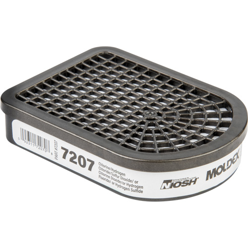 Semi-Rectangular Respirator Cartridge, Gas/Vapour Cartridge, Acid Gas Brunswick Fyr & Safety