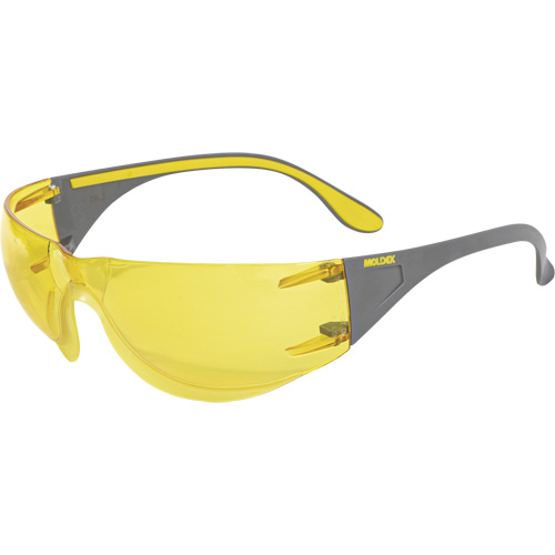 Lunettes de s&eacute;curit&eacute; Adapt, Lentille Ambr&eacute;e, Antibu&eacute;e/Anti-&eacute;gratignures, ANSI Z87+/R&eacute;pond ou surpasse la norme CSA Z94.3 Brunswick Fyr & Safety