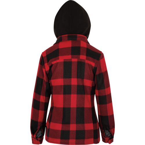 415RBW Quilted Hooded Shirt, Women's, X-Small, Multi-Colour Brunswick Fyr & Safety