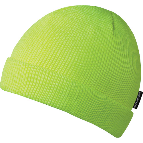 5567A Tuque, Doublure en Acrylique, Taille unique, Jaune lime haute visibilit&eacute; Brunswick Fyr & Safety