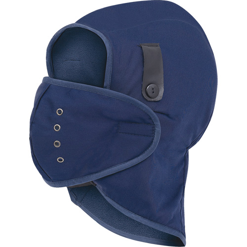 566N Hardhat Liner, Fleece Lining, One Size, Navy Blue Brunswick Fyr & Safety