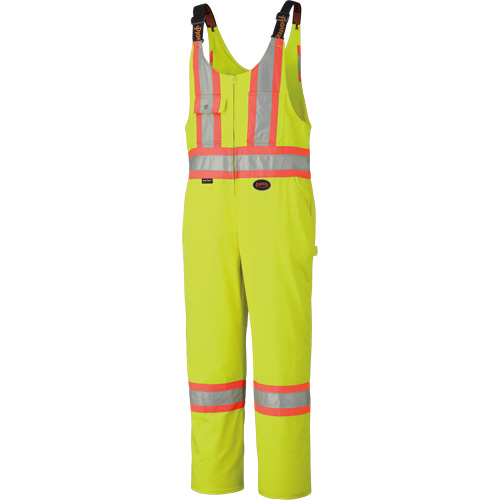 6616T Combinaison robuste haute visibilit&eacute;, Poly-coton, 40 (grand taille), Jaune lime haute visibilit&eacute; Brunswick Fyr & Safety