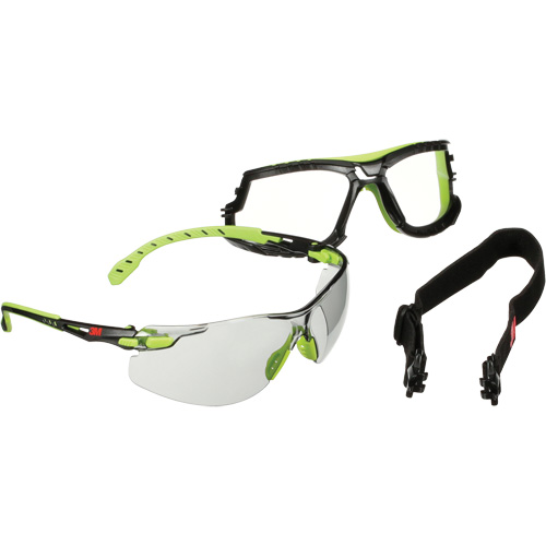 Solus 1000 Series Safety Glasses, Grey Lens, Anti-Fog/Anti-Scratch, ANSI Z87+/Meets/Exceeds CSA Z94.3 Brunswick Fyr & Safety