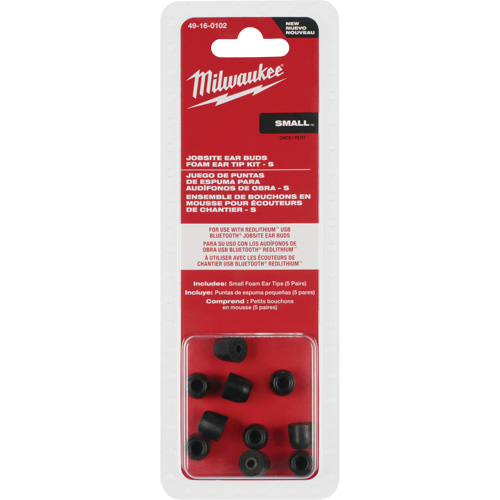 Ensemble de petits embouts pour bouchons d'oreilles de chantier Brunswick Fyr & Safety
