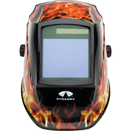Casque de soudeur autonoircissant Leadhead, 3,8" lo x 3,4" la Champ de vision, Teinte 9 - 13 Brunswick Fyr & Safety