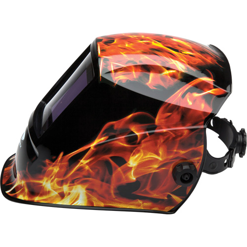 Casque de soudeur autonoircissant Leadhead, 3,8" lo x 3,4" la Champ de vision, Teinte 9 - 13 Brunswick Fyr & Safety