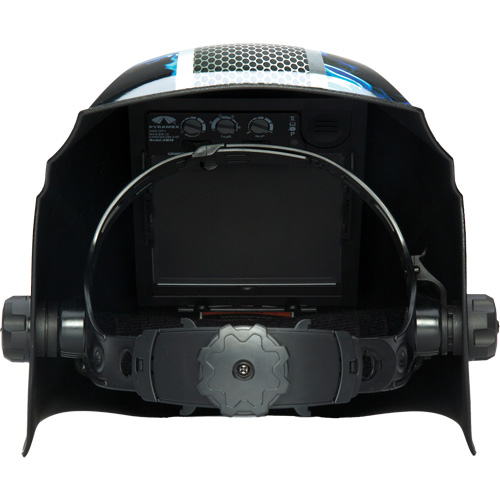 Casque de soudeur autonoircissant Leadhead, 3,8" lo x 3,4" la Champ de vision, Teinte 9 - 13 Brunswick Fyr & Safety