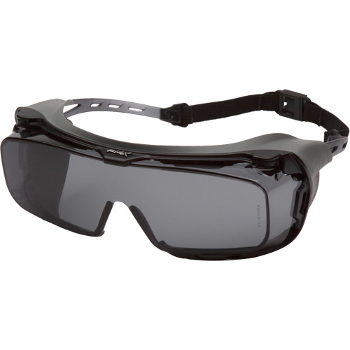 Cappture Plus Safety Goggles, Grey Lens, Anti-Fog, Closed Vent Brunswick Fyr & Safety