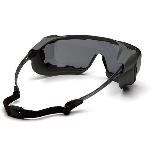 Cappture Plus Safety Goggles, Grey Lens, Anti-Fog, Closed Vent Brunswick Fyr & Safety