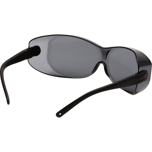 OTS&reg; XL Safety Glasses, Grey Lens, Anti-Scratch, ANSI Z87+/Meets/Exceeds CSA Z94.3 Brunswick Fyr & Safety