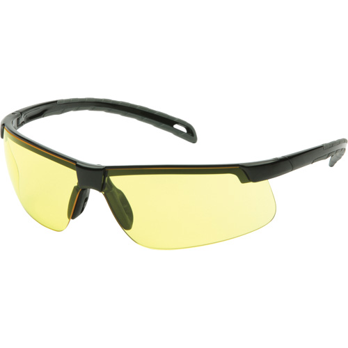 Lunettes de s&eacute;curit&eacute; Ever-Lite, Lentille Ambr&eacute;e, ANSI Z87+/R&eacute;pond ou surpasse la norme CSA Z94.3 Brunswick Fyr & Safety
