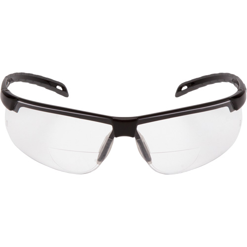 Lunettes de s&eacute;curit&eacute; avec verres de lecture Ever-Lite, Lentille Transparent/1,5, Antibu&eacute;e, ANSI Z87+/R&eacute;pond ou surpasse la norme CSA Z94.3 Brunswick Fyr & Safety