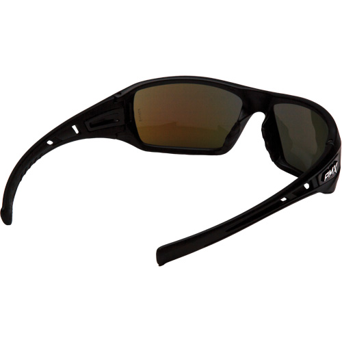 Velar Safety Glasses, Blue Mirror Lens, ANSI Z87+/Meets/Exceeds CSA Z94.3 Brunswick Fyr & Safety